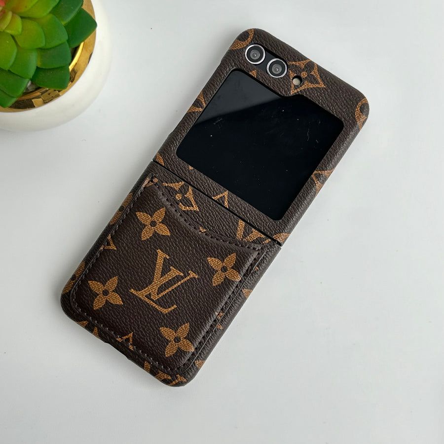 Designer Leather Wallet Case