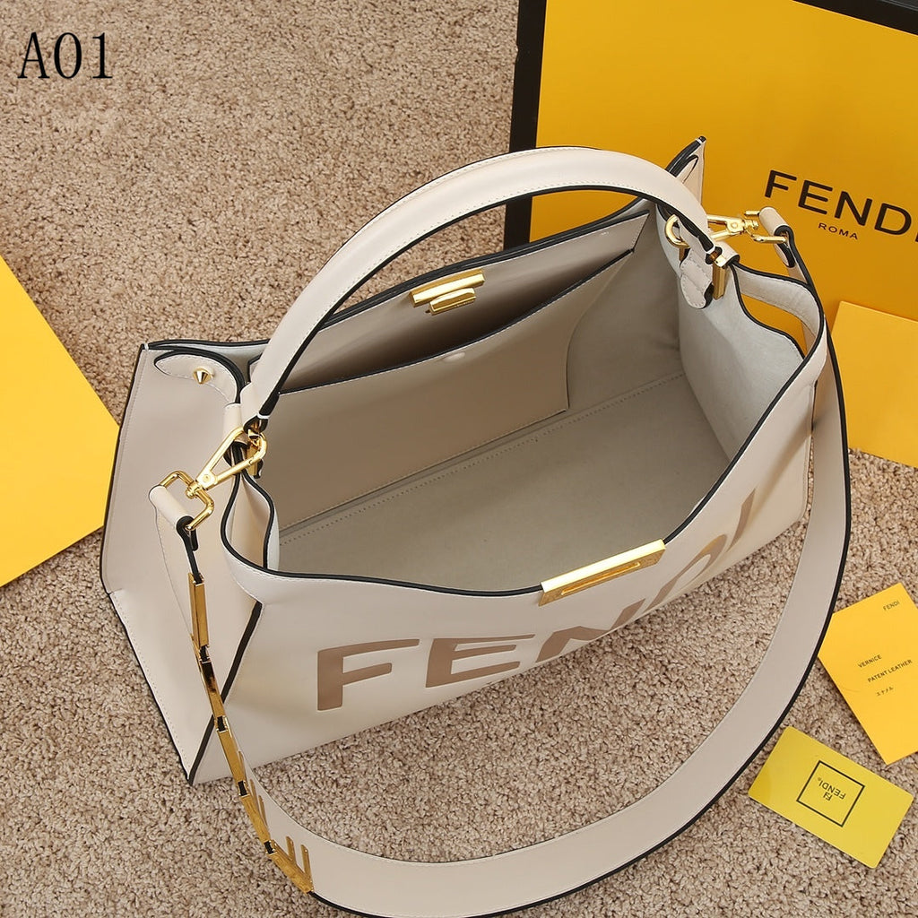 F e n d i white peekaboo 42cm