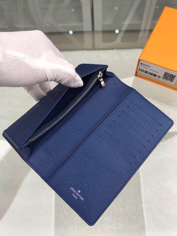 blue wallet
