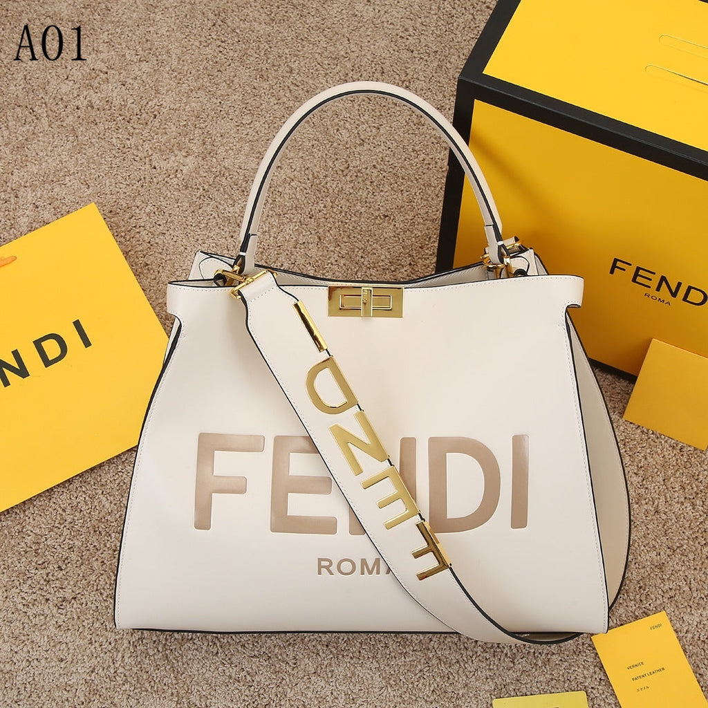 F e n d i white peekaboo 42cm