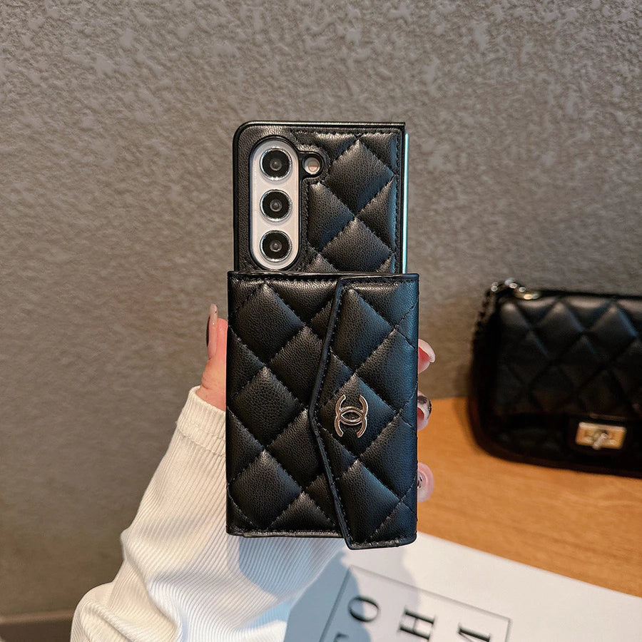 Chic Quilted Leather Case